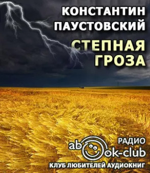Степная гроза - Константин Паустовский Слушать аудио книги онлайн без регистрации полностью бесплатно - knigavkarmane.net