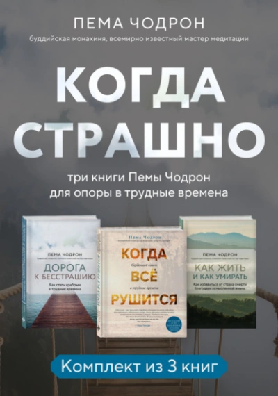 Когда страшно: три книги Пемы Чодрон для опоры в трудные времена - Пема Чодрон Слушать аудио книги онлайн без регистрации полностью бесплатно - knigavkarmane.net