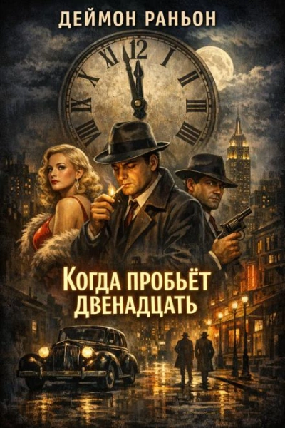 Когда пробьёт двенадцать - Деймон Раньон Слушать аудио книги онлайн без регистрации полностью бесплатно - knigavkarmane.net