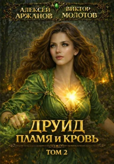 Друид. Том 2. Пламя и кровь - Виктор Молотов, Алексей Аржанов Слушать аудио книги онлайн без регистрации полностью бесплатно - knigavkarmane.net