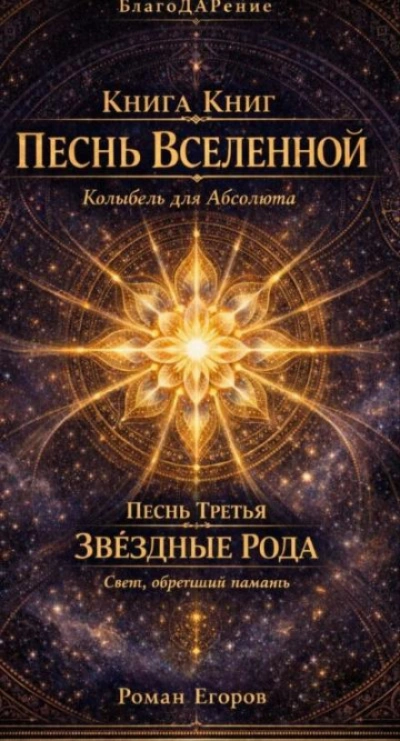 Песнь вселенной. Песнь третья. Звёздные рода. Свет, обретший память - Егоров Роман Слушать аудио книги онлайн без регистрации полностью бесплатно - knigavkarmane.net