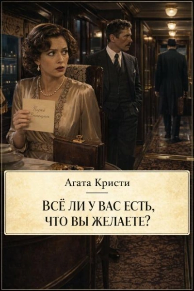 Всё ли у вас есть, что вы желаете? - Кристи Агата Слушать аудио книги онлайн без регистрации полностью бесплатно - knigavkarmane.net